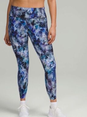 Lululemon Fast and Free High-Rise Tight 25" Chromasphere Multi Sz 10